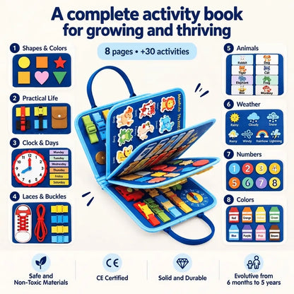 The Montessori Activity Book by Pip&CoKids